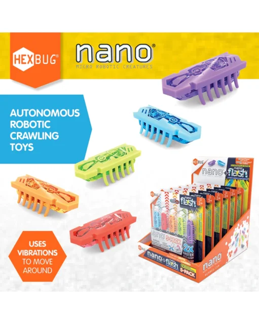 HEXBUG Flash Nano 5 Pack Mixed-5