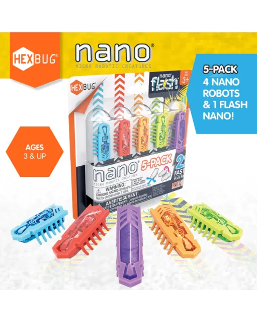 HEXBUG Flash Nano 5 Pack Mixed-6