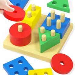 Wooden Sorting and Stacking Montessori Toys