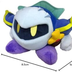  Little Buddy 1402 Kirby Adventure All Star Collection Meta Knight Plush, 5.5