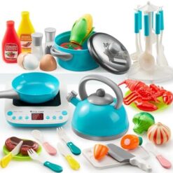 Pretend Food & Play Kitchen Appliances for Toddlers