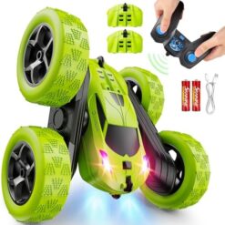 Stunt Car with LED Lights & 360° Flips