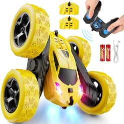 Stunt Car with LED Lights & 360° Flips