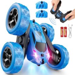 Stunt Car with LED Lights & 360° Flips