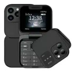 mtk i16pro mini flip phone for gifted kids – focus first communication device with dual sim, magic voice & long life battery