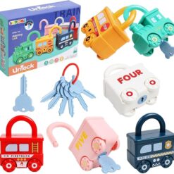montessori locks & keys learning set for gifted toddlers