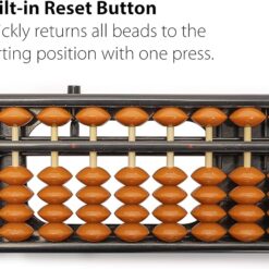 13 rod soroban abacus | advanced mental math tool for gifted & high potential children