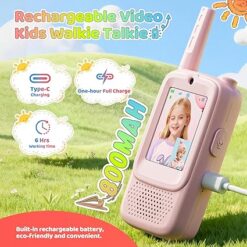 video walkie talkies for gifted children