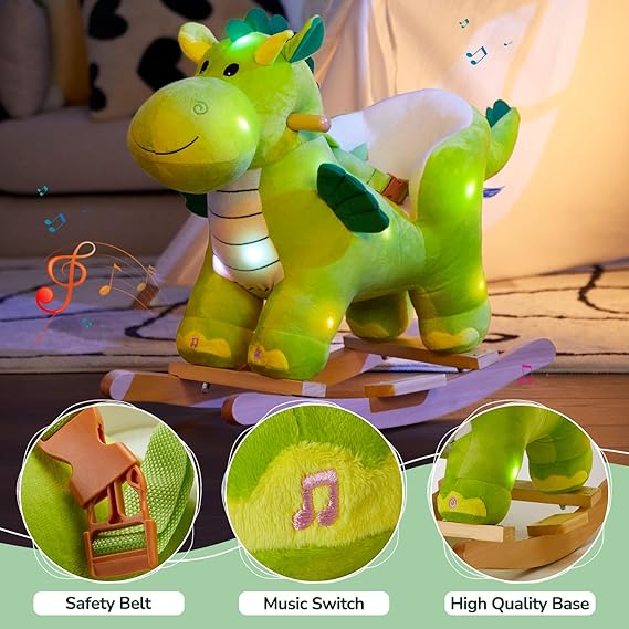 Montessori-Inspired Dinosaur Rocking Horse for Gifted Toddlers 6 montessori inspired dinosaur rocking horse for gifted toddlers
