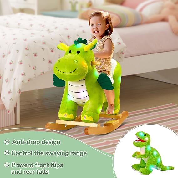 Montessori-Inspired Dinosaur Rocking Horse for Gifted Toddlers 5 montessori inspired dinosaur rocking horse for gifted toddlers