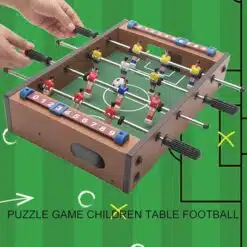 montessori strategy football table for gifted children | wooden foosball game for focus, leadership & cognitive development