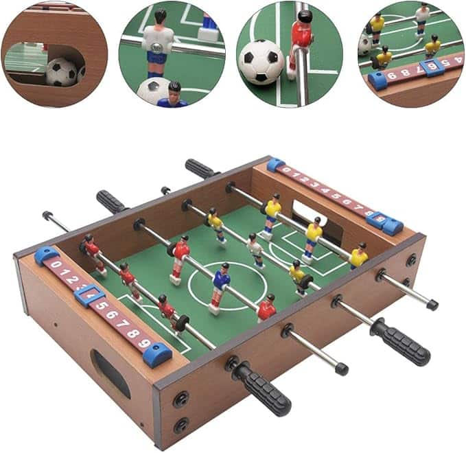 Montessori Strategy Football Table for Gifted Children | Wooden Foosball Game for Focus, Leadership & Cognitive Development 6 montessori strategy football table for gifted children | wooden foosball game for focus, leadership & cognitive development