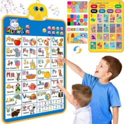 Electronic Alphabet Wall Chart for Gifted Toddlers 9 electronic alphabet wall chart for gifted toddlers | montessori talking abc, 123s & early literacy development tool