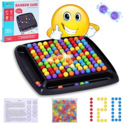 rainbow ball strategy game for gifted kids – logic, decision making & cognitive intelligence puzzle board