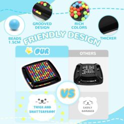 rainbow ball strategy game for gifted kids – logic, decision making & cognitive intelligence puzzle board